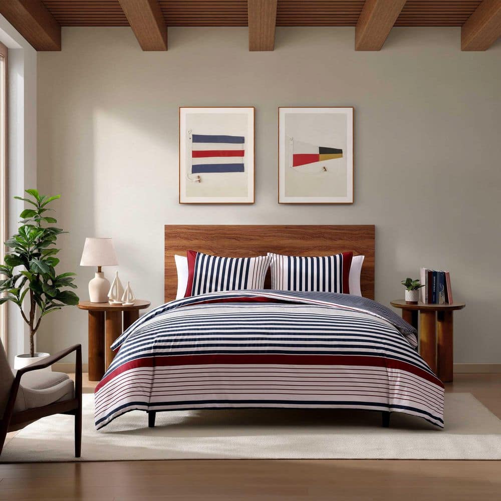 トミーヒルフィガー　クィーンサイズ　掛け布団 tommy-hilfiger-bedding-sets-