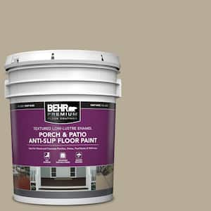 5 gal. #N310-4 Desert Khaki Textured Low-Lustre Enamel Interior/Exterior Porch and Patio Anti-Slip Floor Paint