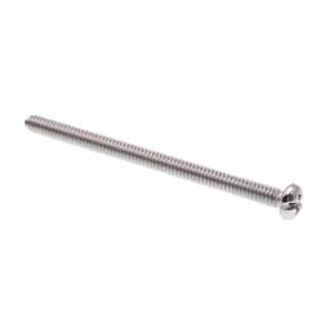 #10-24 x 3 in. Grade 18-8 Stainless Steel Phillips/Slotted Combination Drive Pan Head Machine Screws (15-Pack)
