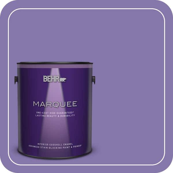 BEHR MARQUEE 1 gal. #640B-6 Grape Parfait Eggshell Enamel Interior Paint & Primer