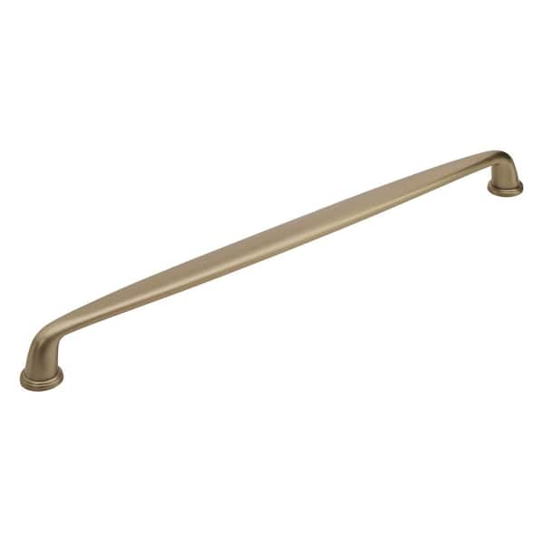 Amerock Kane 18 in. (457mm) Classic Golden Champagne Arch Appliance Pull