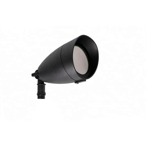 CE 30-Watt Black Outdoor Integrated LED Flood Light with 2500 Lumens for 120-Volt to 277-Volt