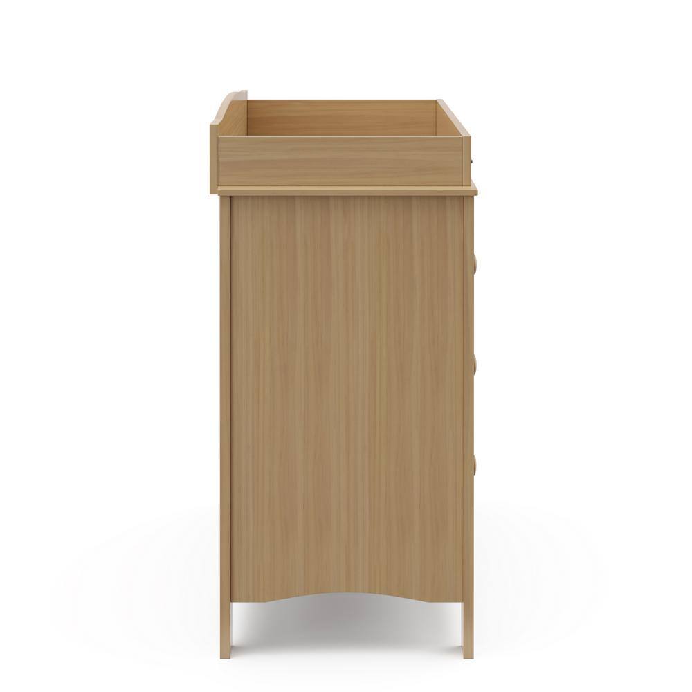 Noah Driftwood 3-Drawer Chest with Removable Changing Topper