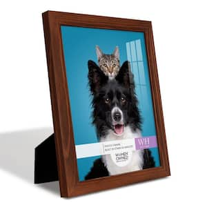 Woodgrain 8 in. x 10 in. Chestnut Picture Frame