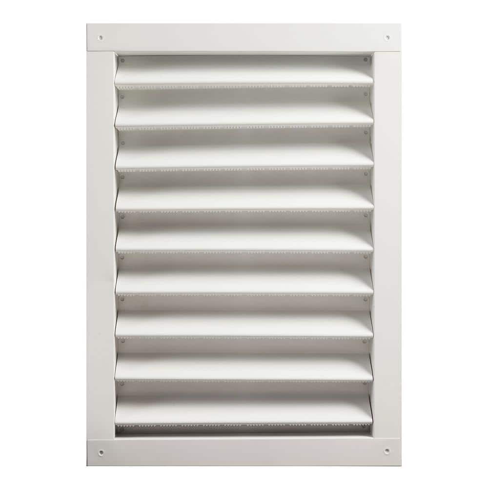 Reviews for Master Flow 12 in. x 18 in. Aluminum Wall Louver Static