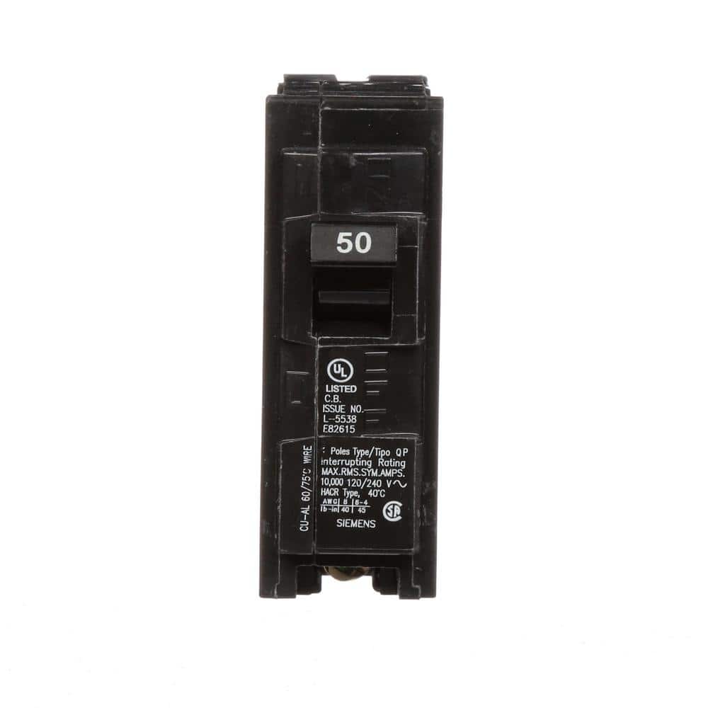 UPC 783643148239 product image for 50 Amp Single-Pole Type QP Circuit Breaker | upcitemdb.com