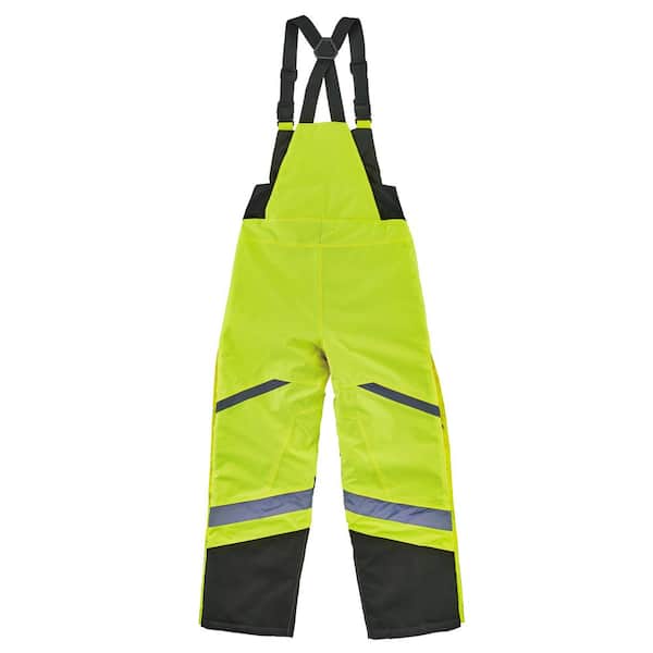 Top Quality Safety Winter Bib Work Pants Lime Green Overall - China Works  Clothes and Overalls price