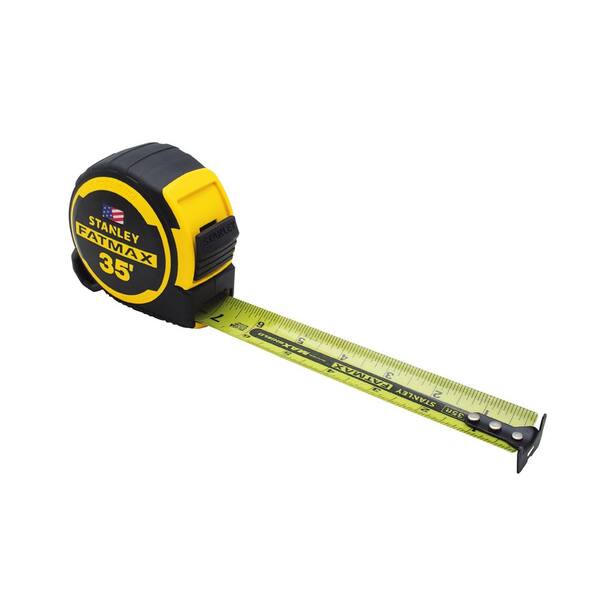 NEW STANLEY 33-735 1 1/4" X 35' FOOT FATMAX POWER RETURN TAPE MEASURE RULER SALE 