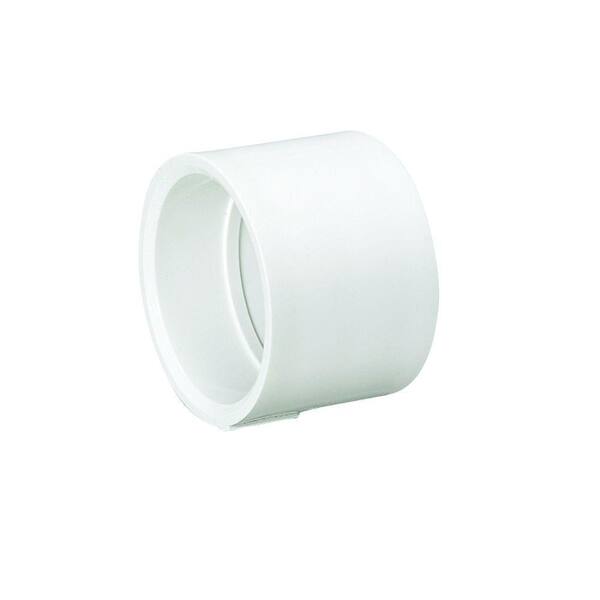 Pvc Basic Hub Mueller Streamline 6 in. PVC DWV Hub Coupling 06143H - The Home Depot