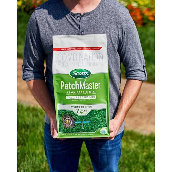 Scotts PatchMaster Tall Fescue Grass Sun or Shade 4.75 lb