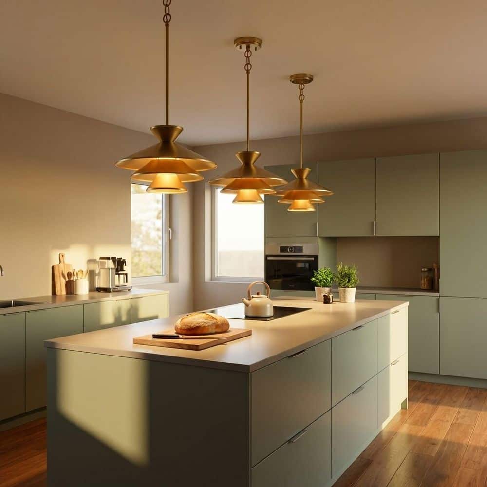 Savoy House Meridian 14 in. W x 8 in. H 1-Light Natural Brass