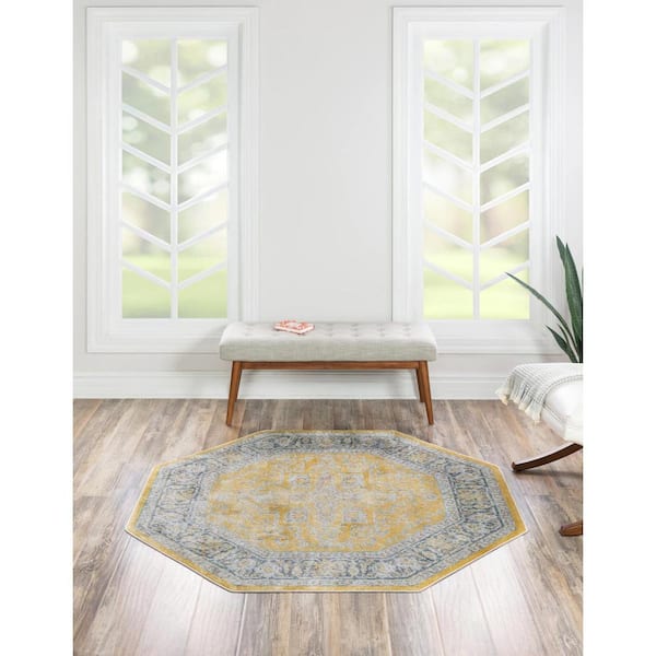 Baracoa Prado Yellow 8' 2 x 8' 2 Area Rug