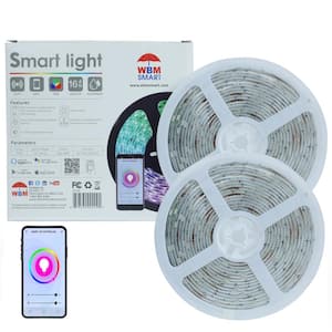 LED Multi-Color Strips Light, RGB Strips Light, Wi-Fi (1x5M) (Pack of 2)