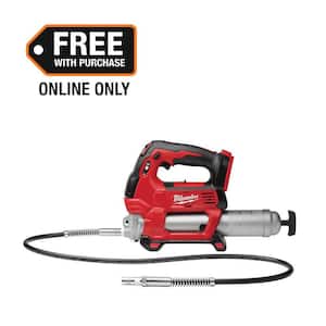 M18 18V Lithium-Ion Cordless Grease Gun 2-Speed (Tool-Only)