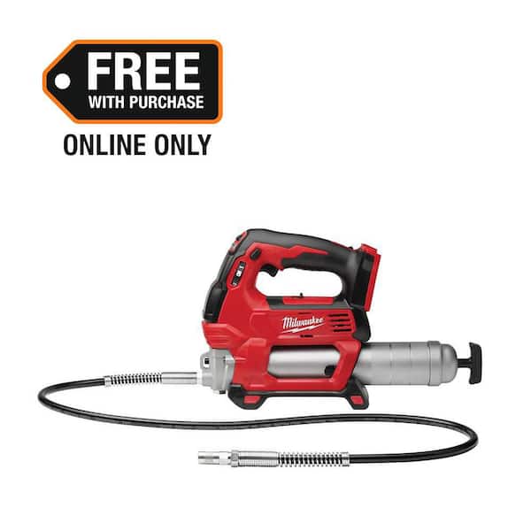 M18 18V Lithium-Ion Cordless Grease Gun 2-Speed (Tool-Only)