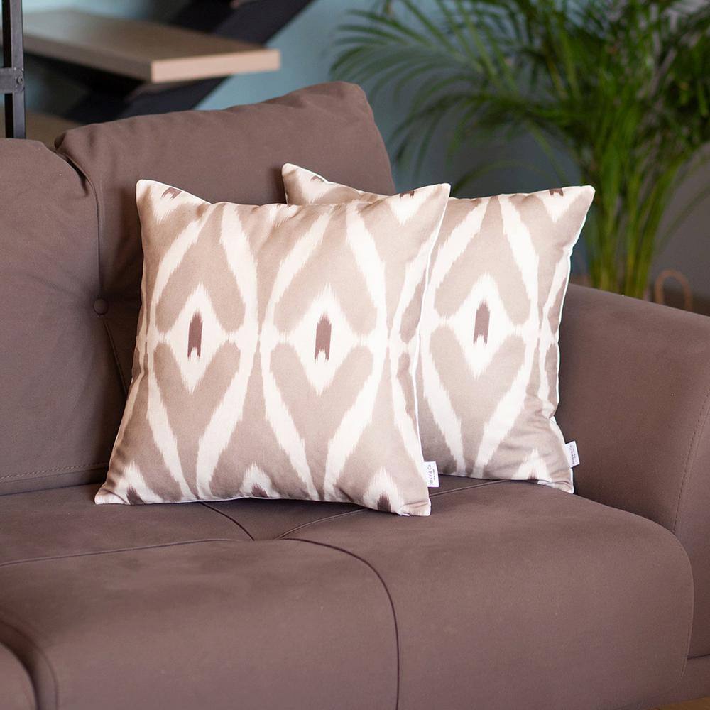 Ikat Reversible Pillow Cover (Set of 2)