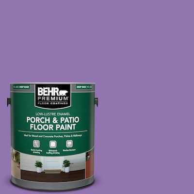 1 gal. #P570-5 Romantic Moment Low-Lustre Enamel Interior/Exterior Porch and Patio Floor Paint