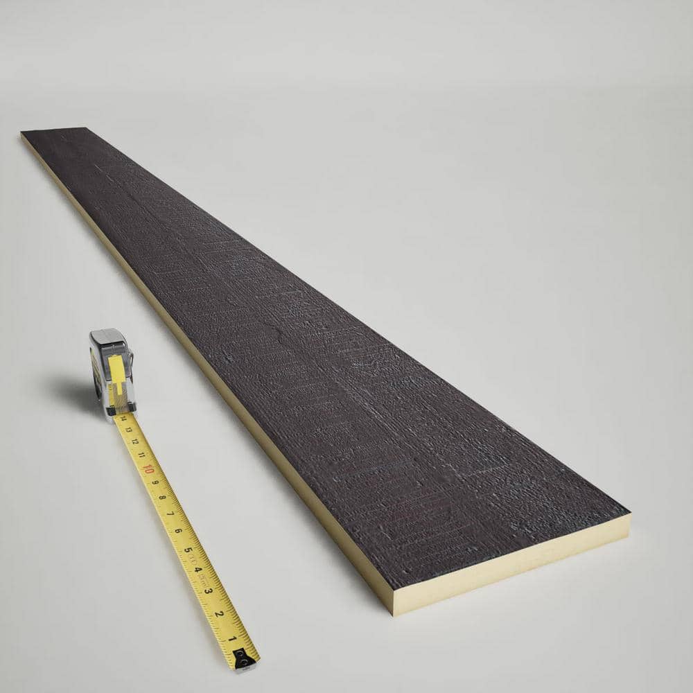 Sangria Faux Wood Beam Plank, 8 ft. Rough Cedar