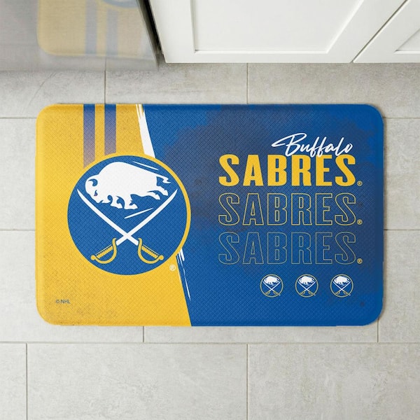 NHL Buffalo Sabres Painterly Floor Mat 18×30 inches