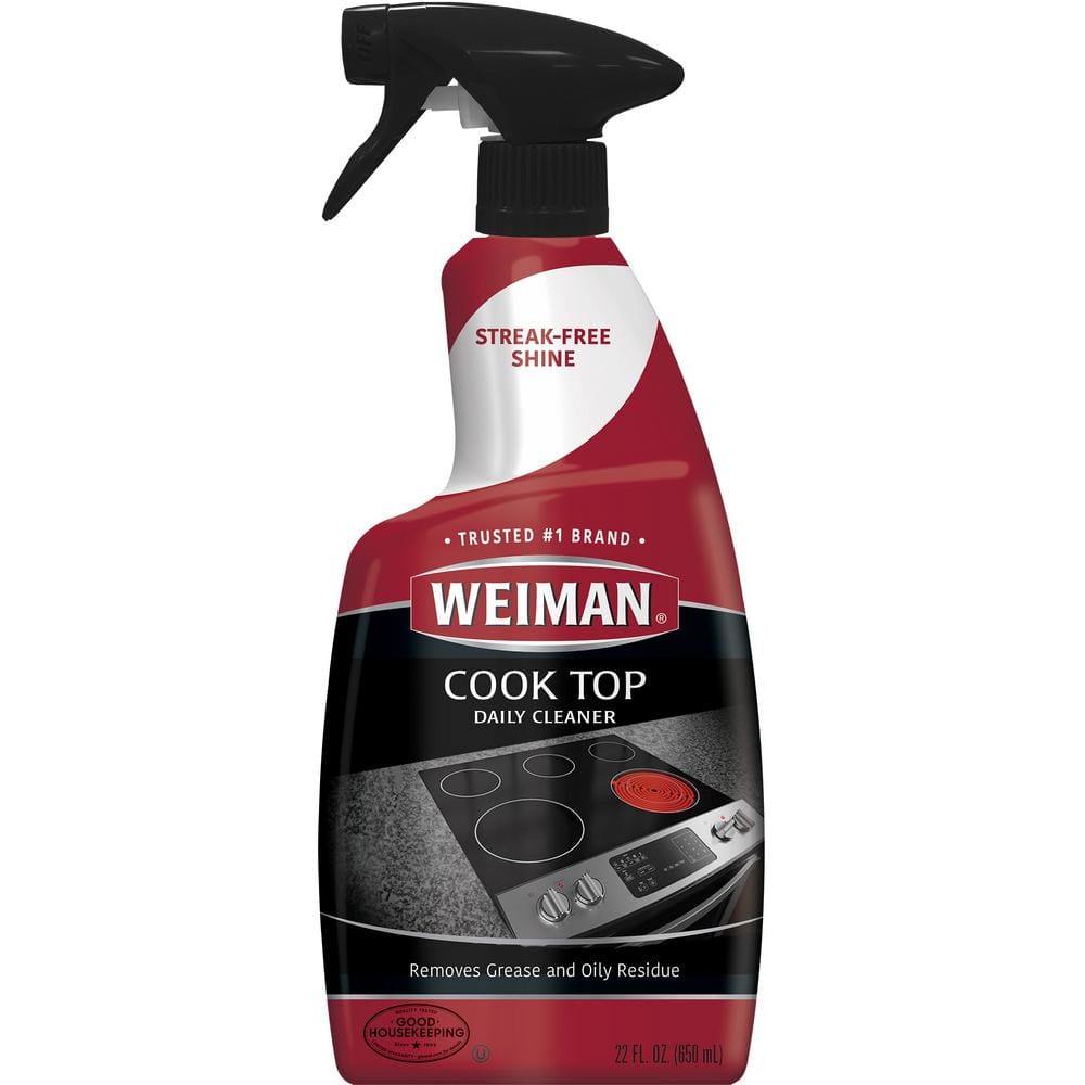 Weiman 22 oz. Stovetop Cleaner for Daily Use Spray 106F - The Home Depot