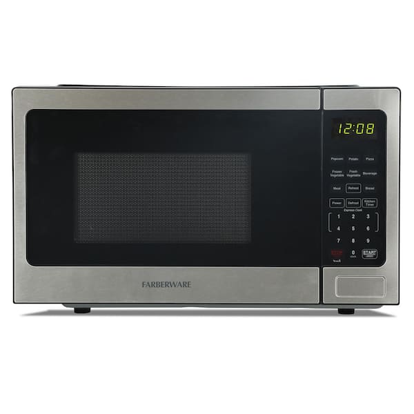 0.9 Cu. Ft. Countertop Microwave Oven 900W, Stainless Steel