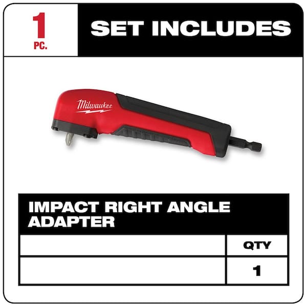 Milwaukee Heavy-duty Right Angle Attachment: Right for All Angles