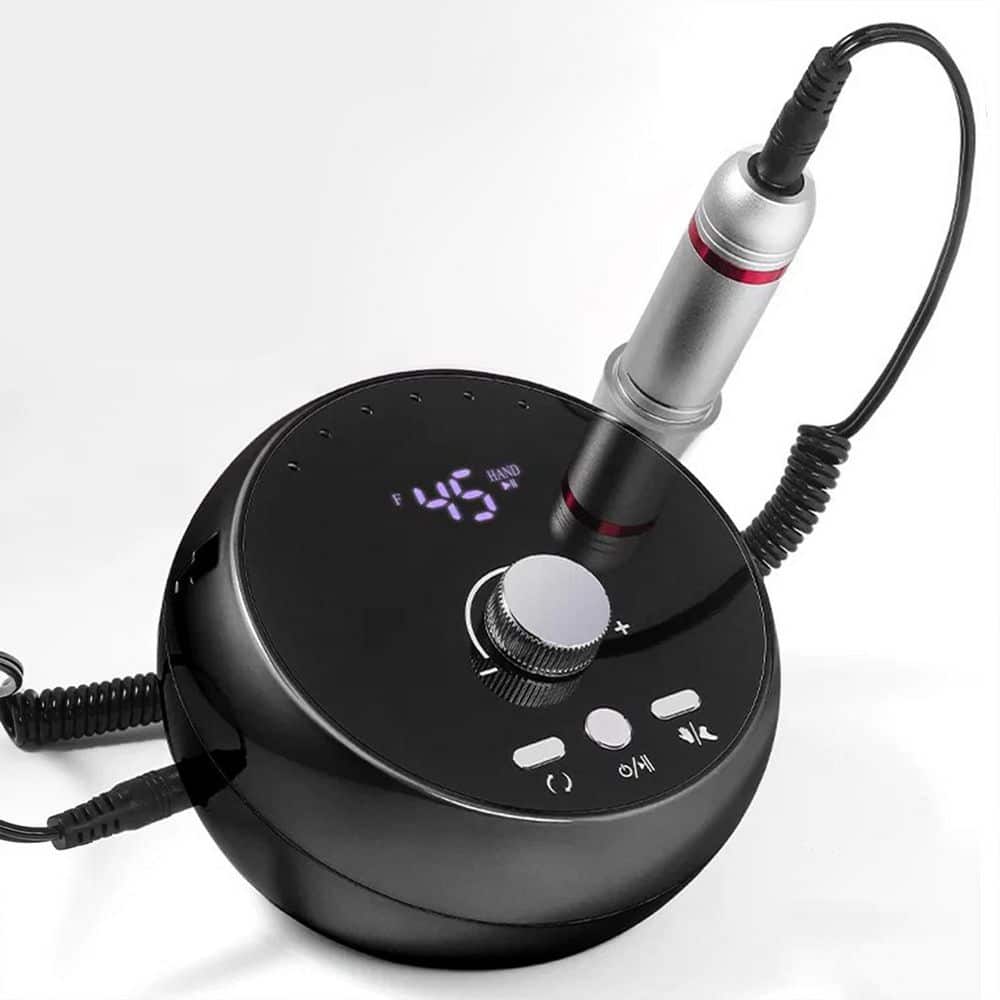 45000 RPM Black Electric Portable Nail Drill Machine Rechargeable Nail Drill Machine for Polishing Gel Nails Suitable price history on PriceWatchPro