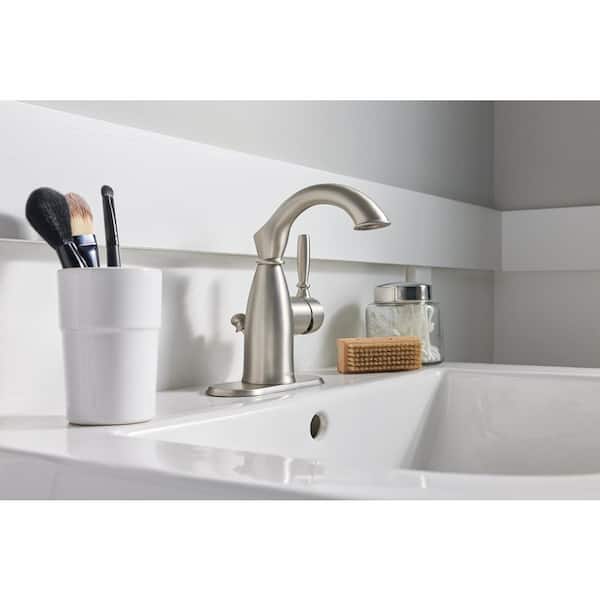 MOEN Sarona Single Hole Single-Handle Bathroom Faucet in