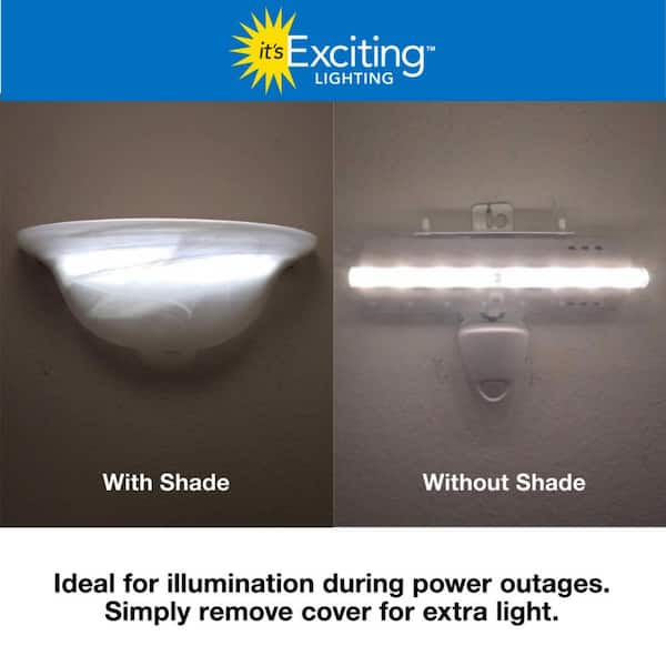 It&s Exciting Lighting Frosted Marble Glass Half Moon Sconce