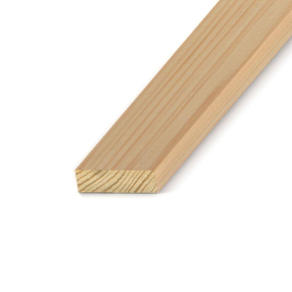 Kelleher 11/8 in. x 5/16 in. Pine Lattice Moulding P312 The Home Depot