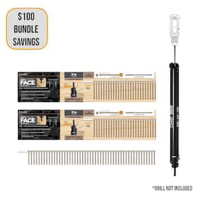 #10 x 3 in. Tan Star Bugle-Head Drive Collated Deck Screw Tool Bundle (2000-Count)