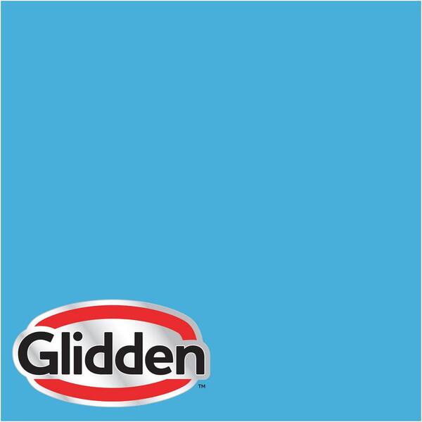 Glidden Premium 1 gal. #HDGB54D Azure Afternoon Eggshell Interior Paint with Primer