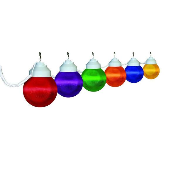 Polymer Products 6-Light Outdoor Multi Color String Light Set