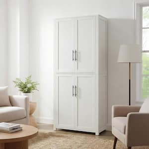 Gymax Buffet Hutch Kitchen Storage Cabinet w/Microwave Stand
