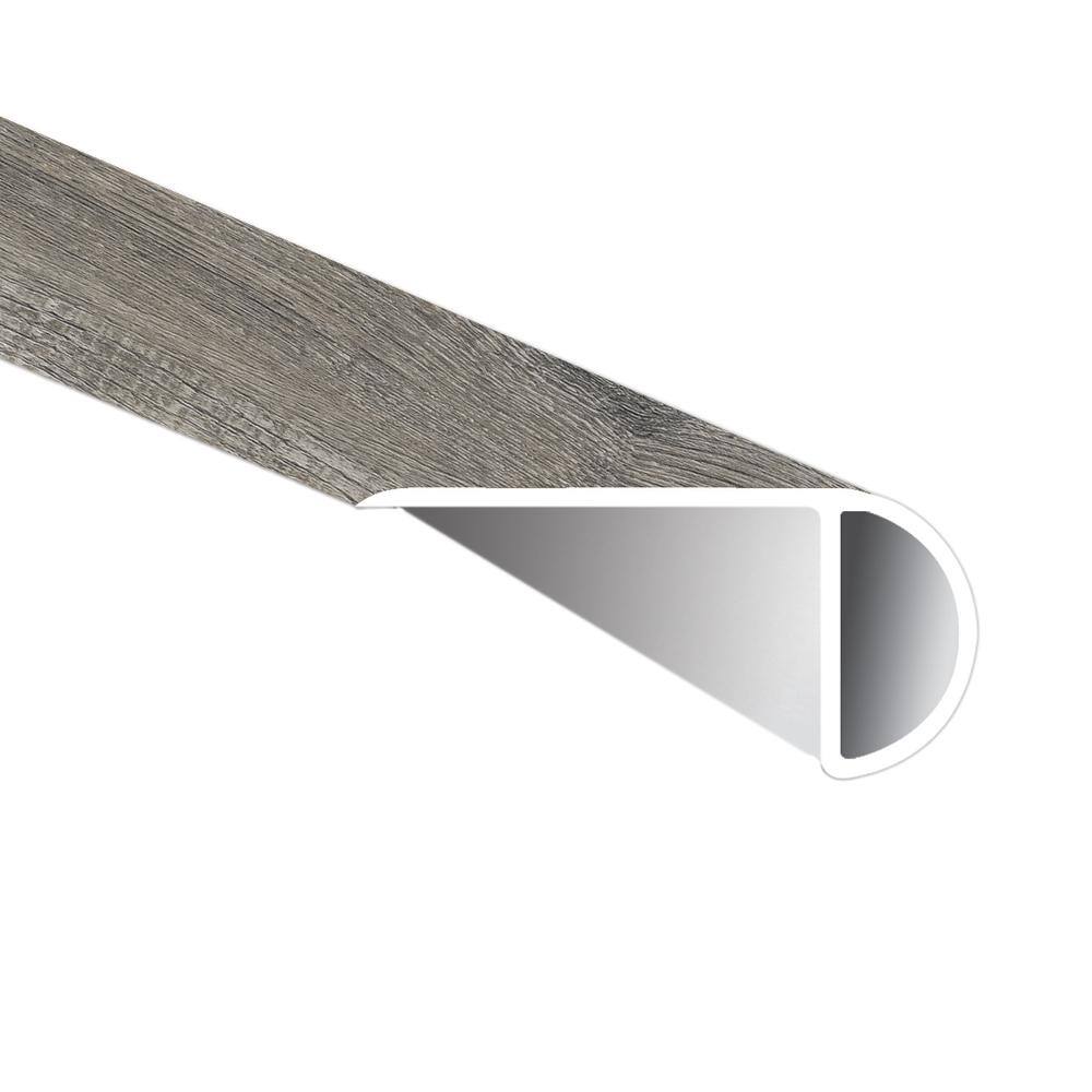 Vinyl 2.75'' W x 94'' L Stair Nose