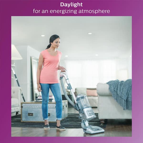 60-Watt Equivalent A19 Non-Dimmable E26 LED Light Bulb With EyeComfort Technology Daylight 5000K (4-Pack)