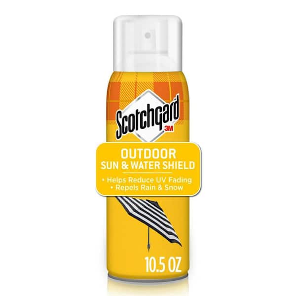Outdoor Water & Sun Shield Fabric Spray, Water Repellent Spray for Outdoor Gear and Patio Furniture, One 10.5 oz Can