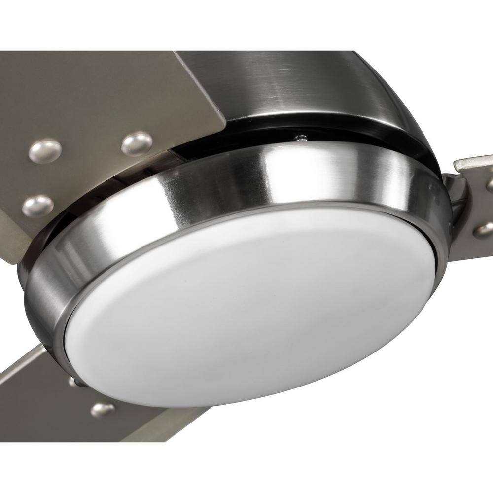 Oriole 60'' Brushed Nickel Ceiling Fan with LED Light and Remote