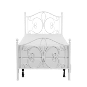 Ruby Twin-Size Bed with Rails