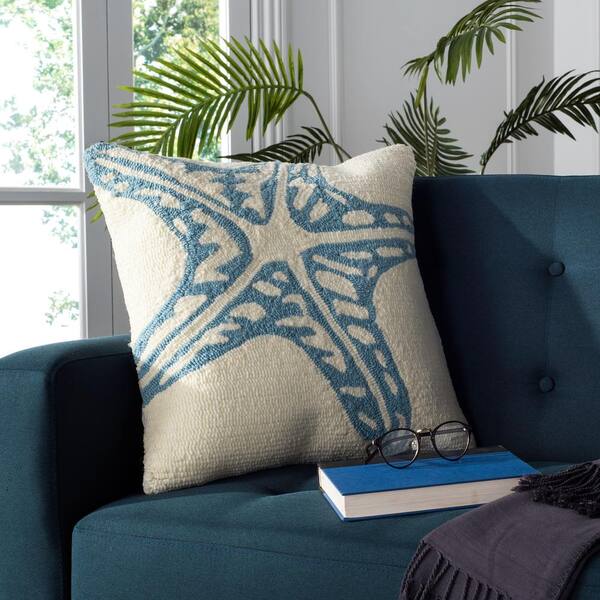 Safavieh Whitney Soleil Square Outdoor Throw Pillow (Pack of 2)