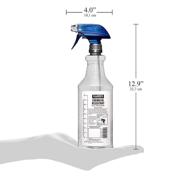 Harris 32 oz. Heavy-Duty Chemical Resistant Pro Spray Bottle (10-Pack)  10CR32 - The Home Depot