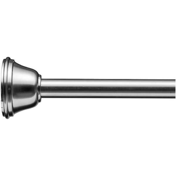 Croydex SNL 40 in. - 72 in. Stainless Steel Tension Rod in Brushed Nickel