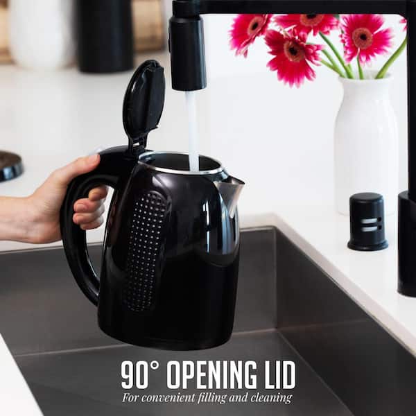 OVENTE 7-Cups BPA-Free Green Corded Electric Kettle with Auto Shut