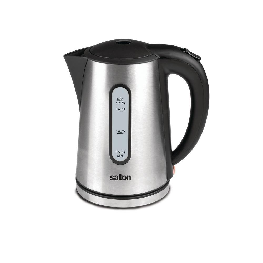 Salton 7Cups Stainless Steel Electric Kettle with Temperature Control