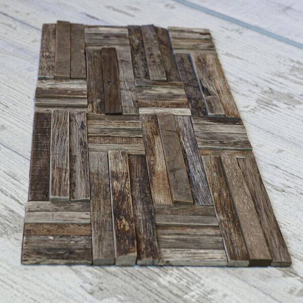 Ekena Millwork 23 3 4 In X 11 7 8 In X 3 4 In Antique Boat Wood Mosaic Wall Tile Natural Finish 6 Pack Wpw24x12anmena Case 6 The Home Depot Ekena Millwork 23 3 4 In X 11 7 8 In X 3 4 In Antique Boat Wood Mosaic Wall Tile Natural Finish 6 Pack Wpw24x12anmena Case 6 The Home Depot