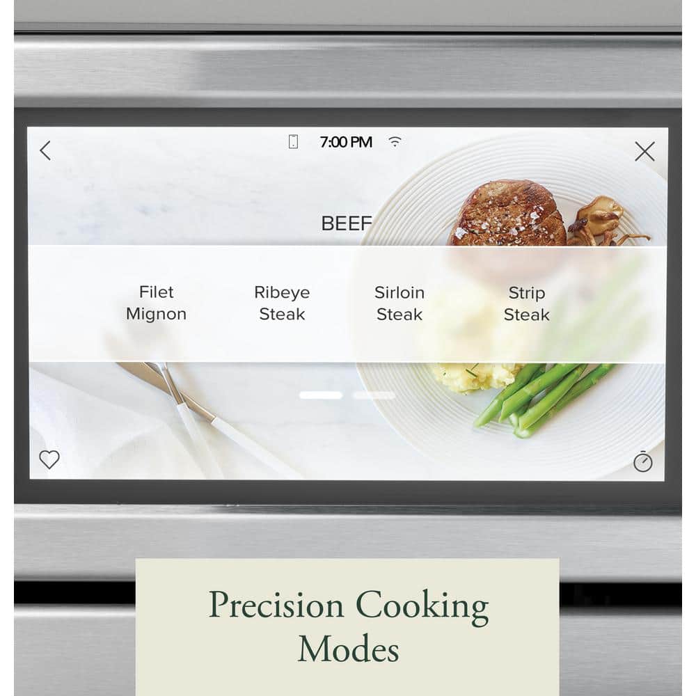 30" Stainless Steel Smart Convection Wall Oven with Microwave