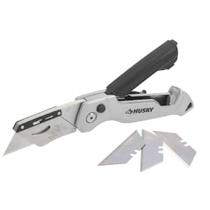 Wideskall Heavy Duty Box Cutter Retractable Blade Metal Utility Knife (Pack  of 1), 1 - Kroger