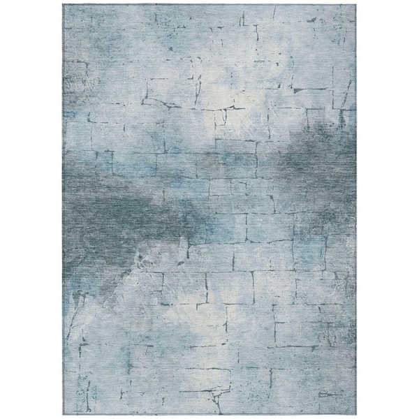 Addison Rugs Chantille Machine Washable Indoor/Outdoor Abstract ACN2215 Sky 5 ft. x 7 ft. 6 in. Area Rug