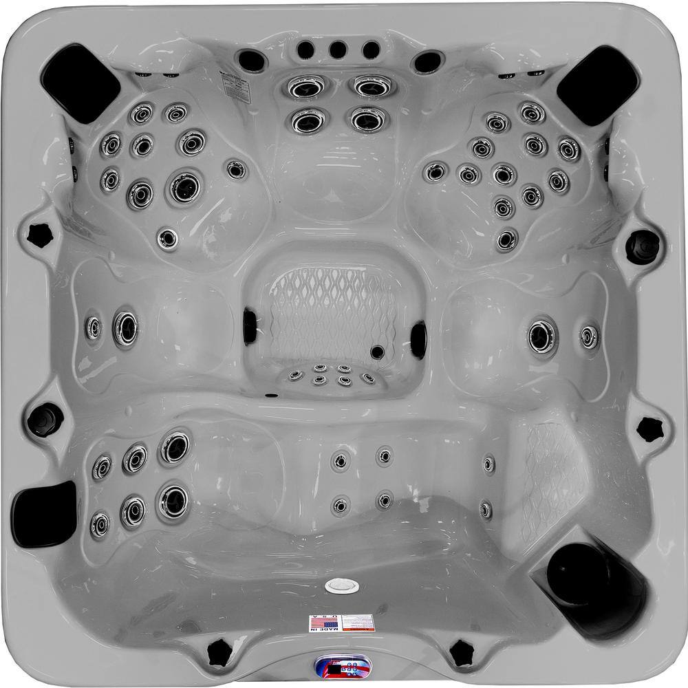 6-Person 56-Jet 240-Volt Premium Acrylic Lounge Spa Standard Hot Tub with Bluetooth Sound System and LED Waterfall price history on PriceWatchPro