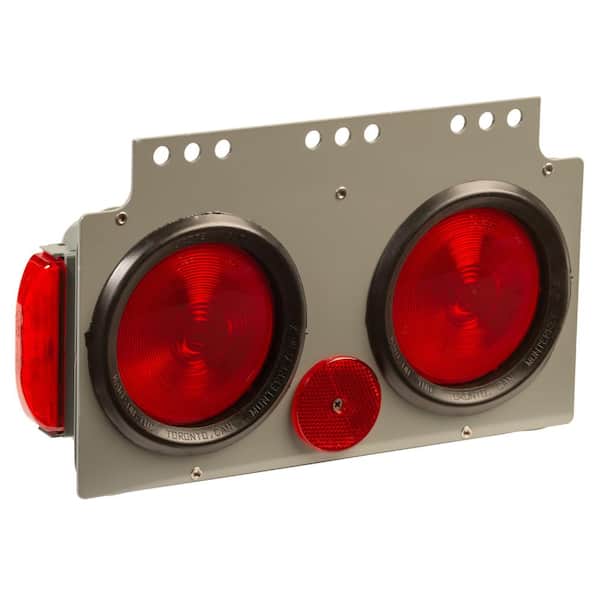 Grote 4 in. S/T/T Light Power Module - LH with Side Marker Light 51032 ...